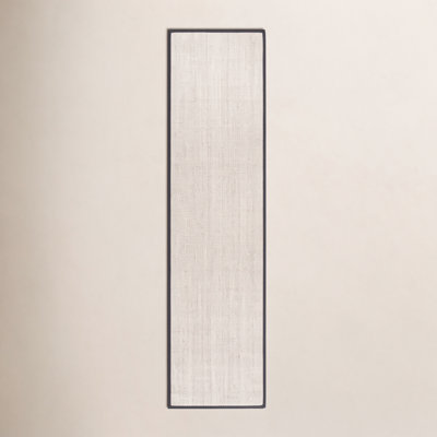 Marble Dark Gray Sisal Jute Rug