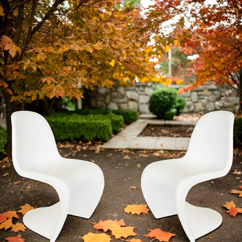 Chaise Pantone, Blanc