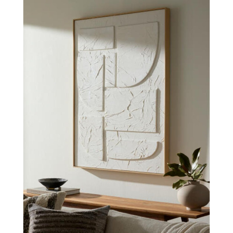 Kako Wall Art, Natural Brown, Cream