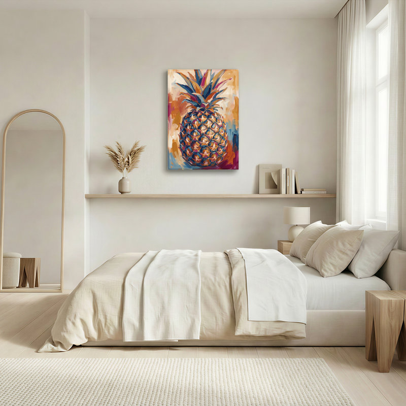 Pineapple Art, reproduction d'art sur toile, ensemble de 1, 2436