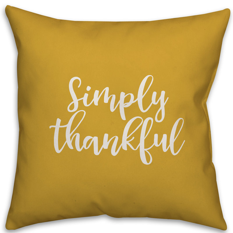  Coussin Simply Simplyful, Moutarde, Coussin décoratif