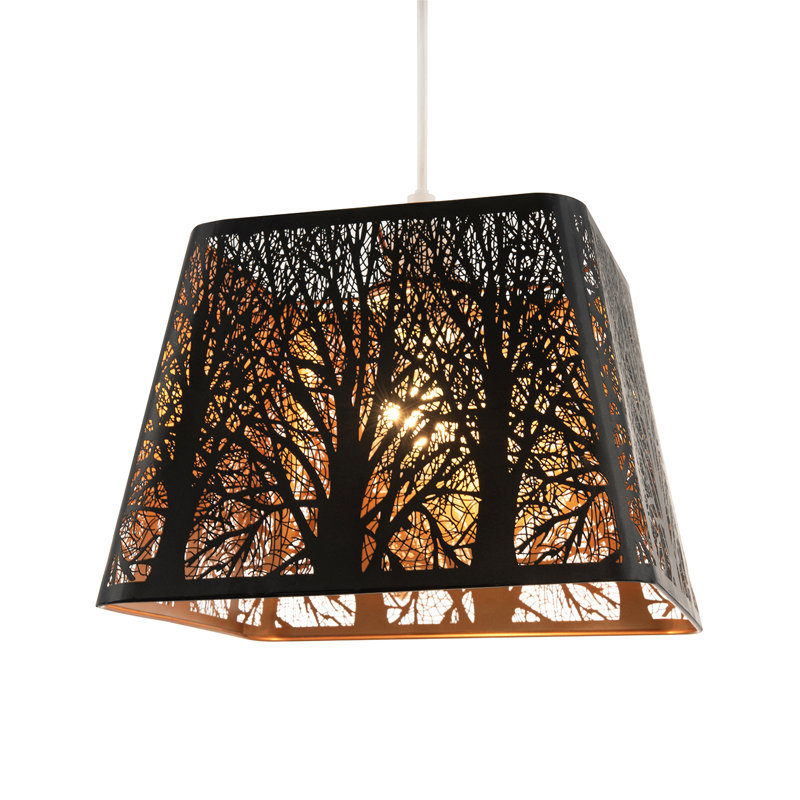 26cm Metal Square Pendant Shade