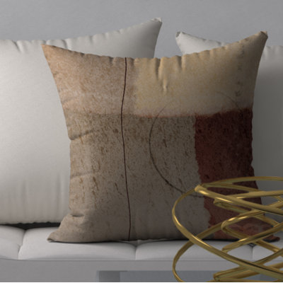Rewarding Plum Square Pillow Cover & Insert