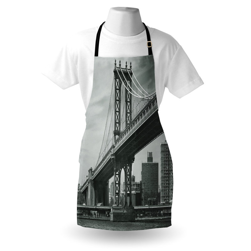 No Pattern Bib Apron