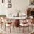 Brown & 4 Chairs