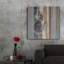  «Textured Grain 6» par Erin McGee Ferrell, art mural en métal, 36 po x 36 po-1452303201