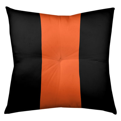 Striped Reversible Throw Pillow