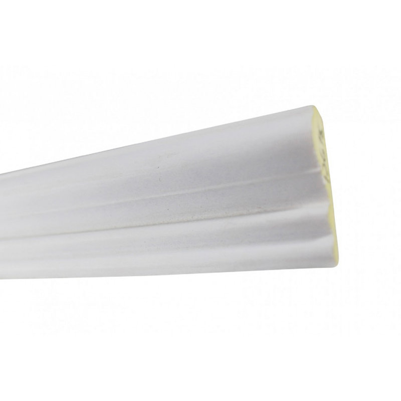 Primed White Urethane Crown Molding 97" L