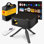 Ensemble de projecteur intelligent Kodak FLik X20 Full HD avec écran de 100 po, trépied, télécommande, Wi-Fi, boîtier en EVA (noir)