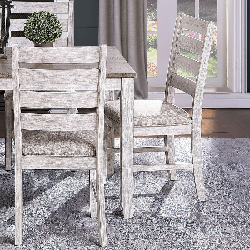 Table de salle à manger rectangulaire en bois et chaises d'appoint, 5