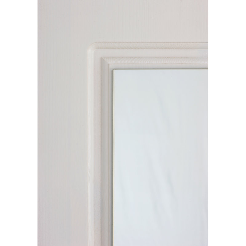 Limnitis 2 Door Solid Wood Wardrobe, White 