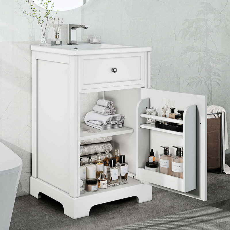Armoire autoportante sous le lavabo Îleene