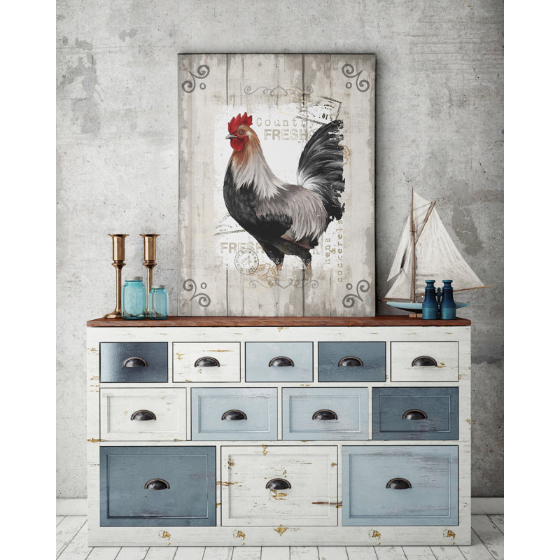 « country fraîche », reproduction d’impression sur toile tendue, H 36 po x l 48 po x P 1,5 po