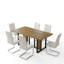 Ensemble de table de salle à manger 7 pièces Mid-Century-1746321162