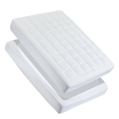 Shipton 1.2 in. Down Alternative Mattress Pad