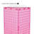 21'' H x 8'' W Plastic Kit with 24 Hooks Included