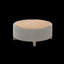 Rook Round Concrete Fire Pit Table with Lid-434165613-434165615