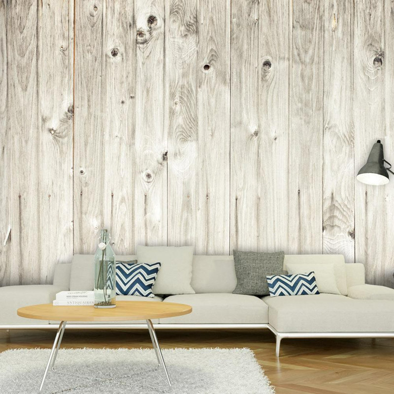 Murale de clôture en bois Orfa, L 106 po x l 137 po
