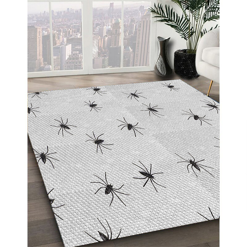 Geometric Indoor Rug, Square 7'