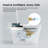 Elongated Smart Bidet Toilet with Auto Open/Flush, Foam Shield, Heated Seat, Instant Warm Water, Dual Flush 1.0/1.28 GPF