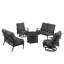 Pailyn Outdoor 6 - Piece Conversation Set-1385852935