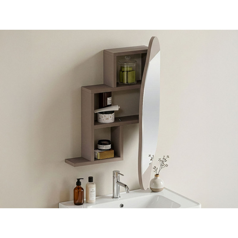 Armoire de salle de bain, Gris