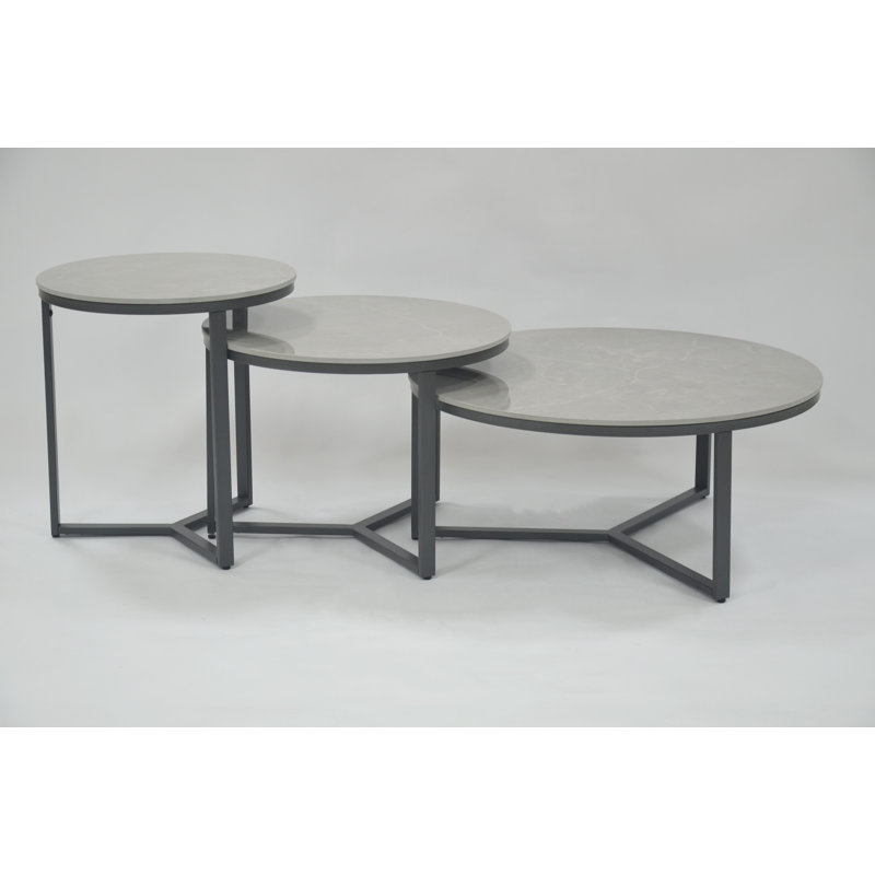 Chesa Frame Coffee Table, Grey