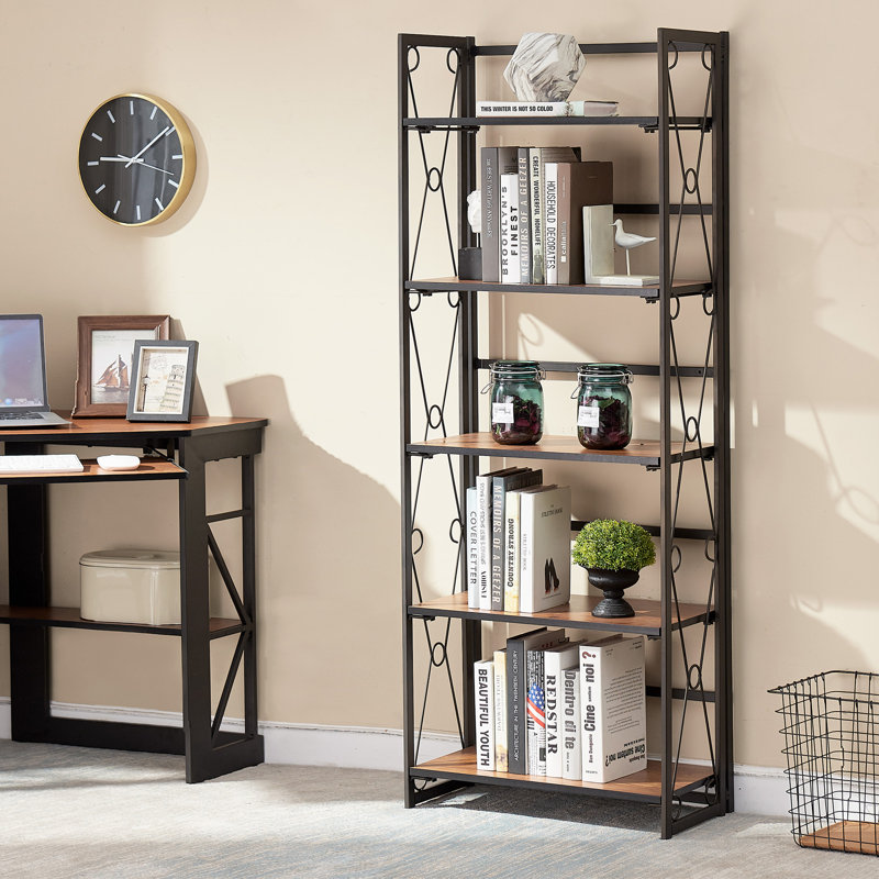 Mittler Etagere Bookcase, Teak Wood