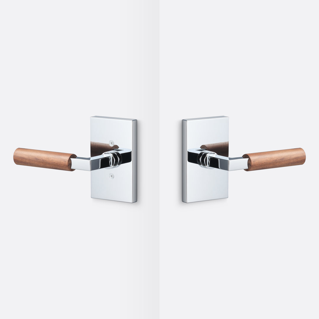 Levanto Passage Rosette, Walnut Grip Sure-Loc Hardware