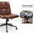 Cambrynn Leather Swivel Tilting Task Office Chair-1568712270