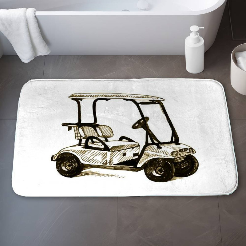 Ayuub Microfiber Non-Slip Bath Mat