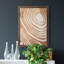 Toile encadrée de qualité supérieure à grain de bois Suminagashi IV - prête à être accrochée-9026230-9026237