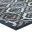 Kalinda Rustic Vintage Trellis Moroccan Blue/Brown Area Rug-26713126