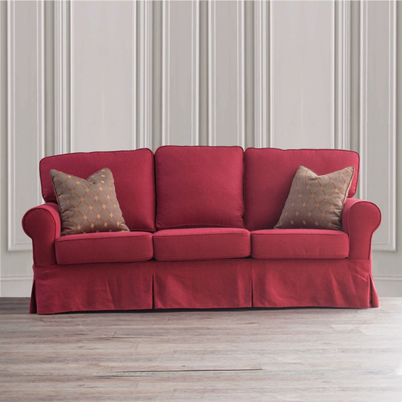 Simple Red Creative Casual Sofa, Red