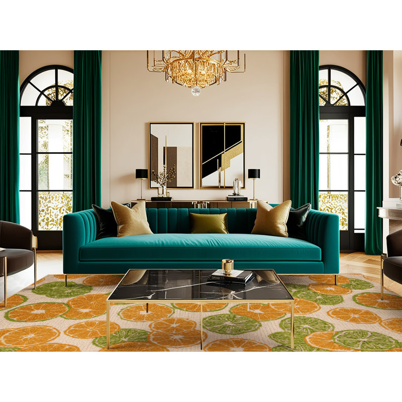 Tapis lavable Sudachi, Rectangle 2 pi x 3 pi