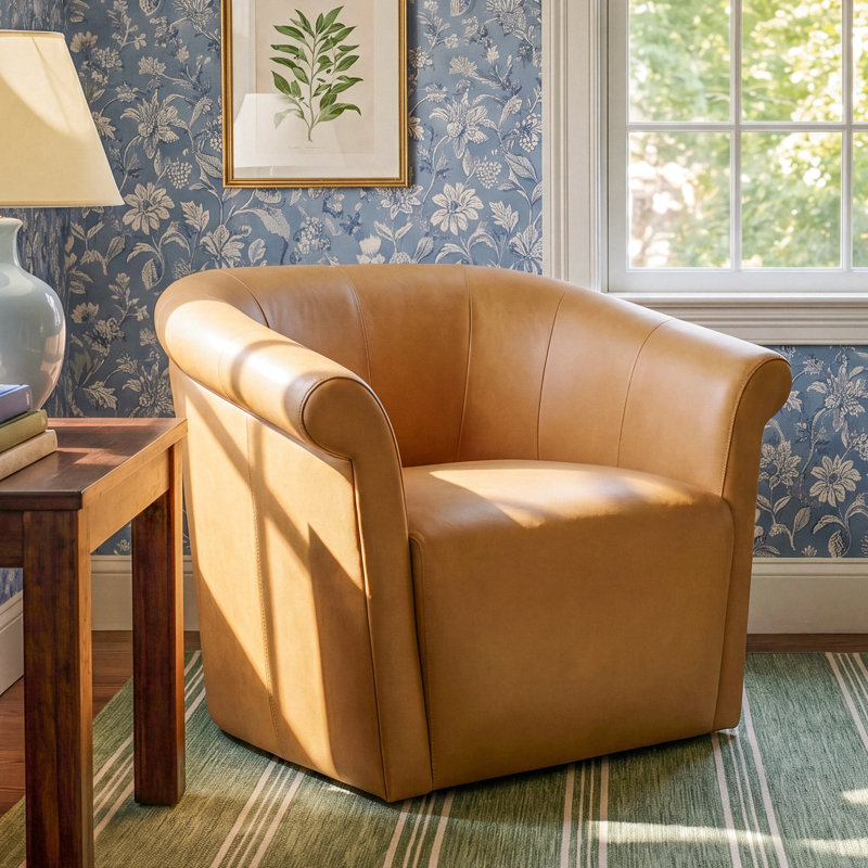Mocca Florenz Modern Swivel Chair