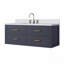 Ensemble de meuble-lavabo simple 48 po x P 22 po avec plateau en marbre de culture et robinet