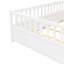 Lit au sol, construction intégrée avec barrière de sécurité ultra haute, porte-118033485-118033486