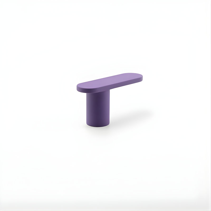 2" Bar Knob, Royal (Purple), 1"