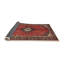 Tapis décoratif rouge colombe Spring oriental-1495291184