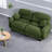 Compression Cozy Sofas Chenille 2 Seater Modern Modular Home Living