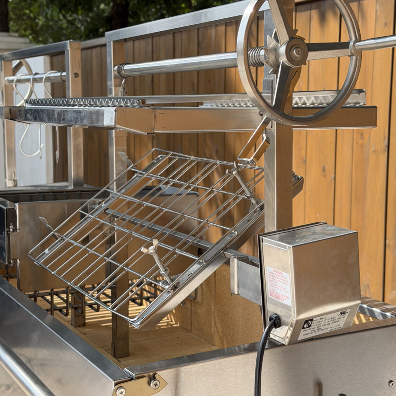 Ensemble de rôtisserie avec pince Infinity