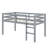 Twin Raised Loft Bed With Ladder-61052258