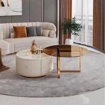 Table basse créative de style italien