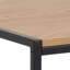 Agnius Metal Base Writing Desk