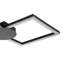 COSYLYTE Miles Bathroom Double Square Built-in, Integrated LED Modern Ceiling Flush Light - IP44, 44x44x5cm, 3,000K Neutral white-941577057