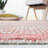 Vihaan Hand Tufted Wool/Cotton Rug in Ivory/Red-384039970
