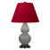 Petite lampe d'appoint à double gourde