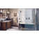 Moen Ronan Single Handle Tub/Shower with Magnetix Rainshower, Valve Included