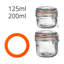 Silicone Preserves/Biscuits Jar Seals - Set of 6-55599204-55599203